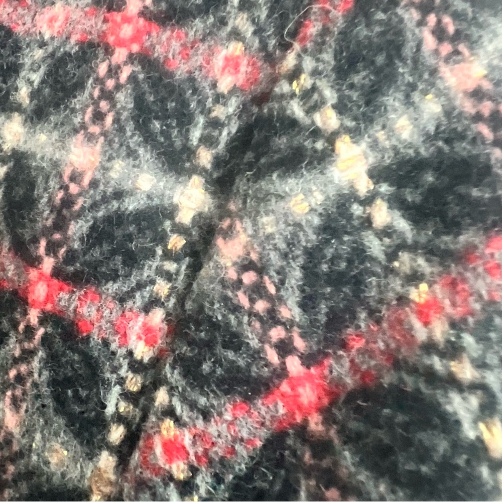 Pendleton Wool Cashmere Plaid Cropped Blazer Jack… - image 6